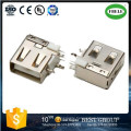 Panel Mount Waterproof Connector Terminal Micro USB Connector USB Connector (FBELE)